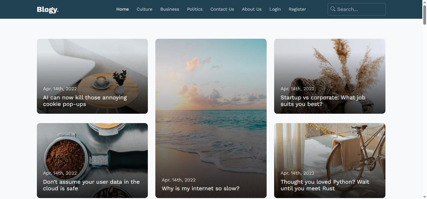 Blog Website