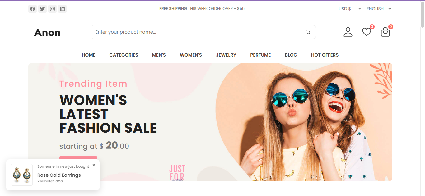 E-commerce Website